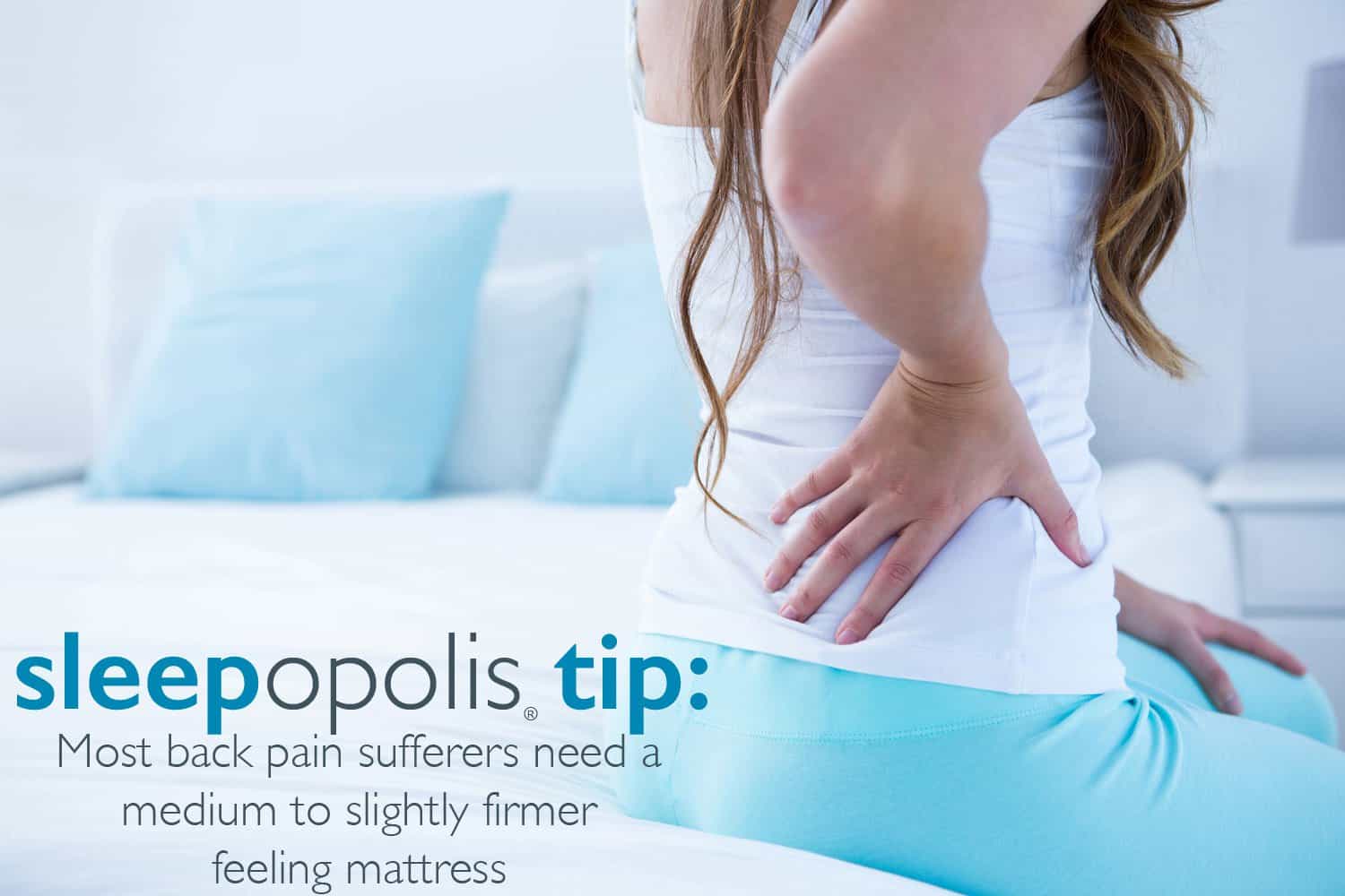 purple mattress lower back pain