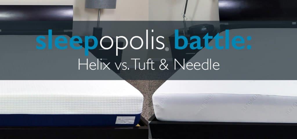 It's Tuft and Needle vs. Helix - Who will win this mattress battle?!