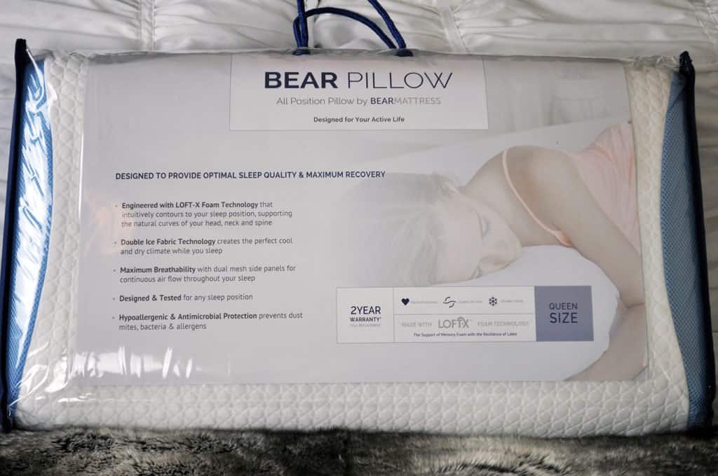 bear pillow for side sleepers