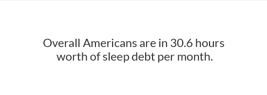 How much sleep are you owed?