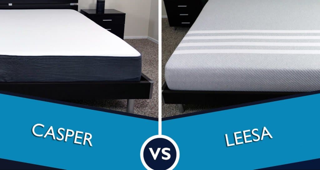 leesa mattress reviews leesa vs casper