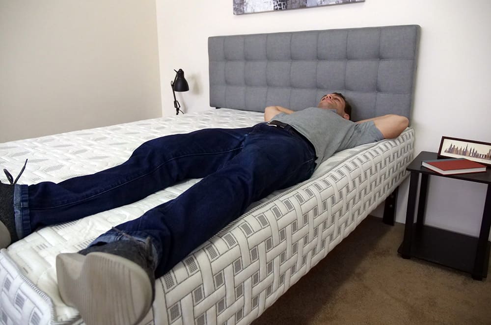 4Sleep Mattress Laying On Edge