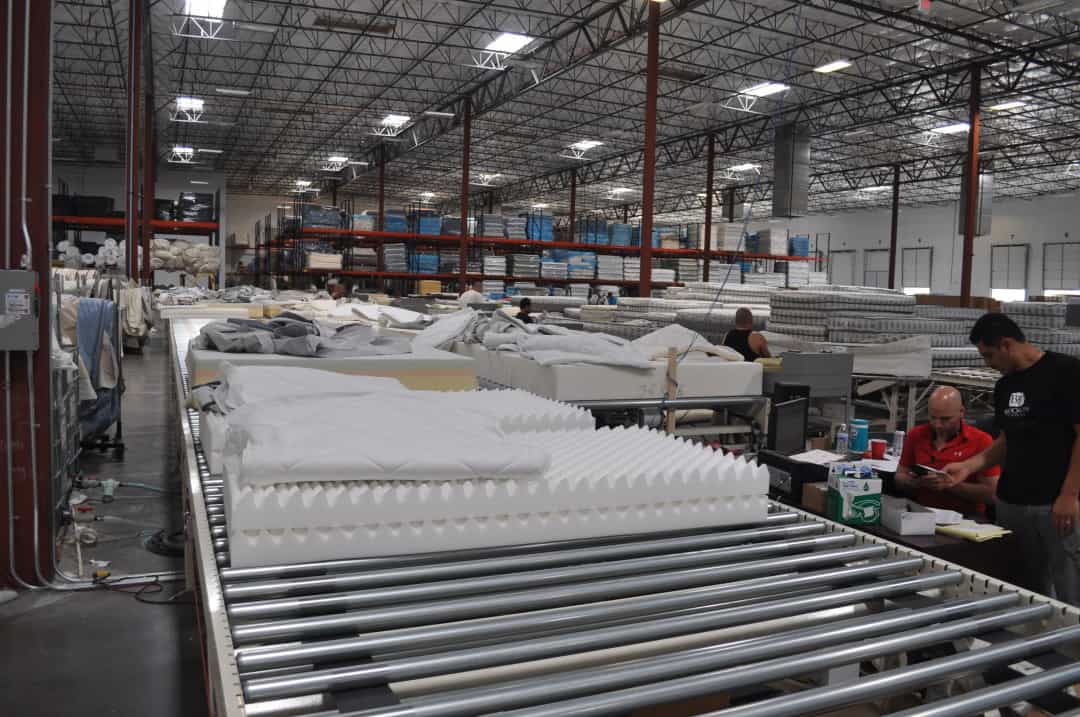 mattress foam factories in us