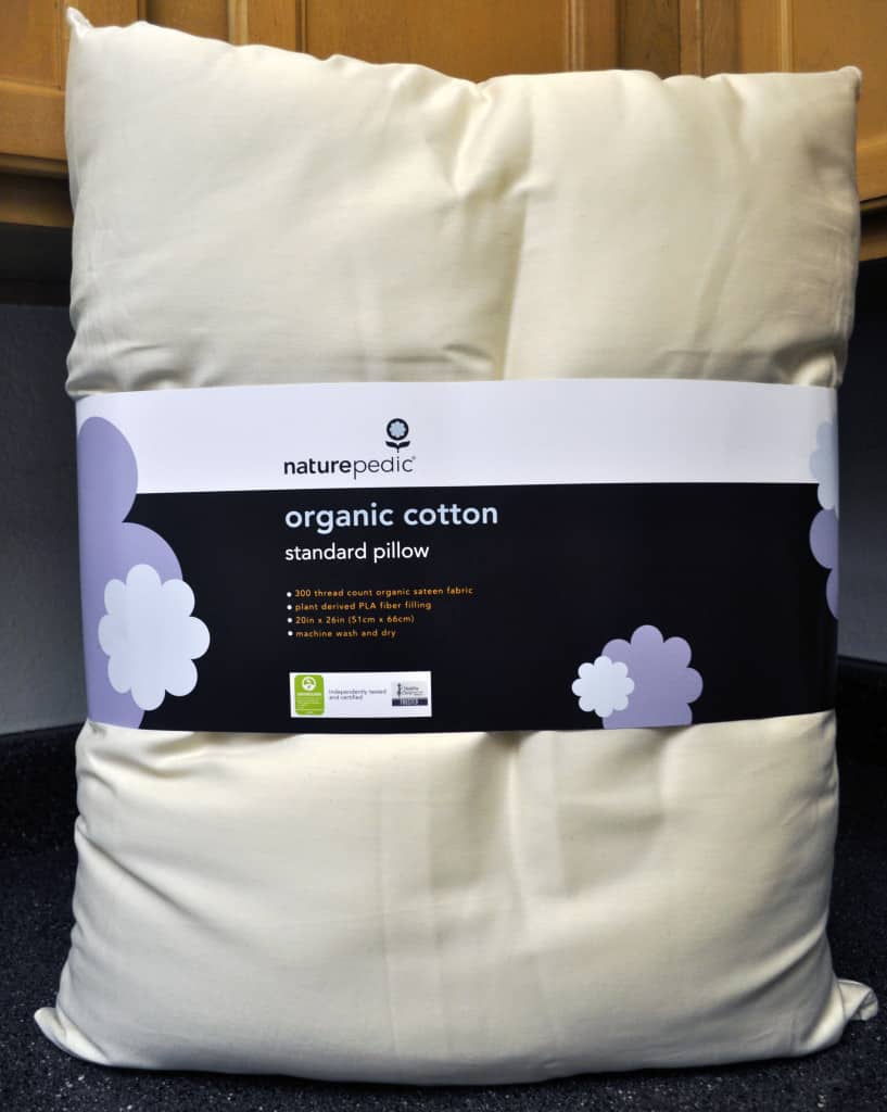 Naturepedic organic cotton pillow