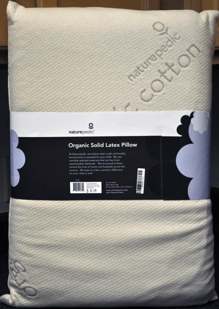 Naturepedic organic latex pillow - standard size