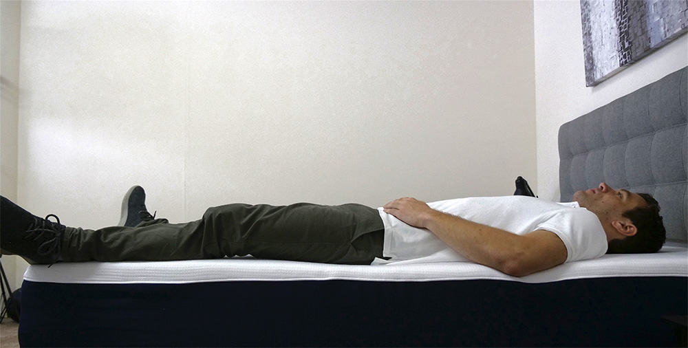 Helix Mattress Edge Side Support Lying