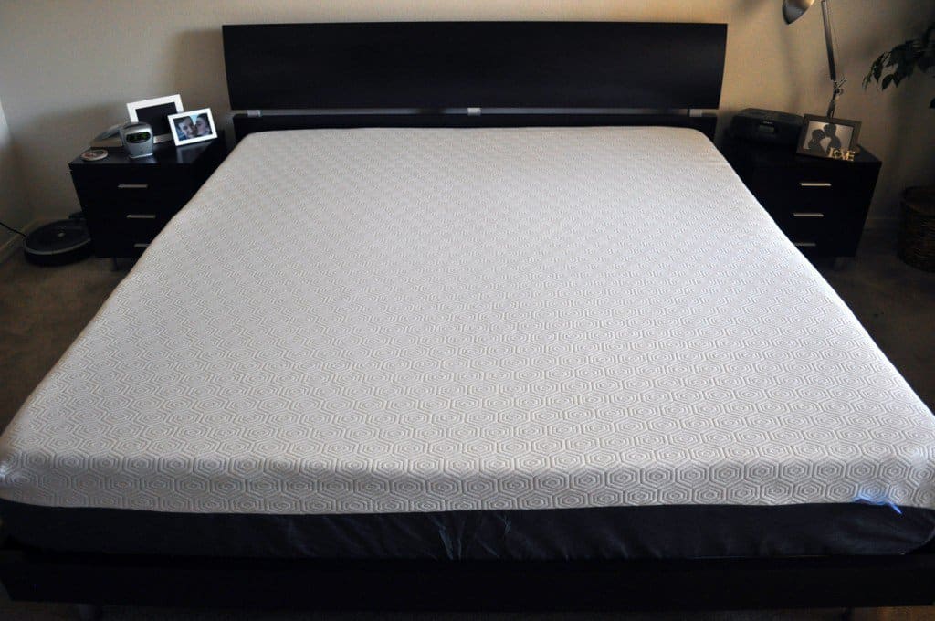 Bear mattress - King size on platform bed
