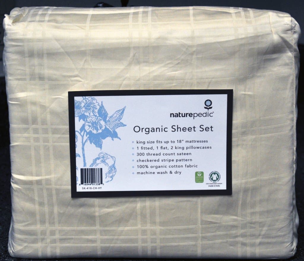 Naturepedic organic sheets