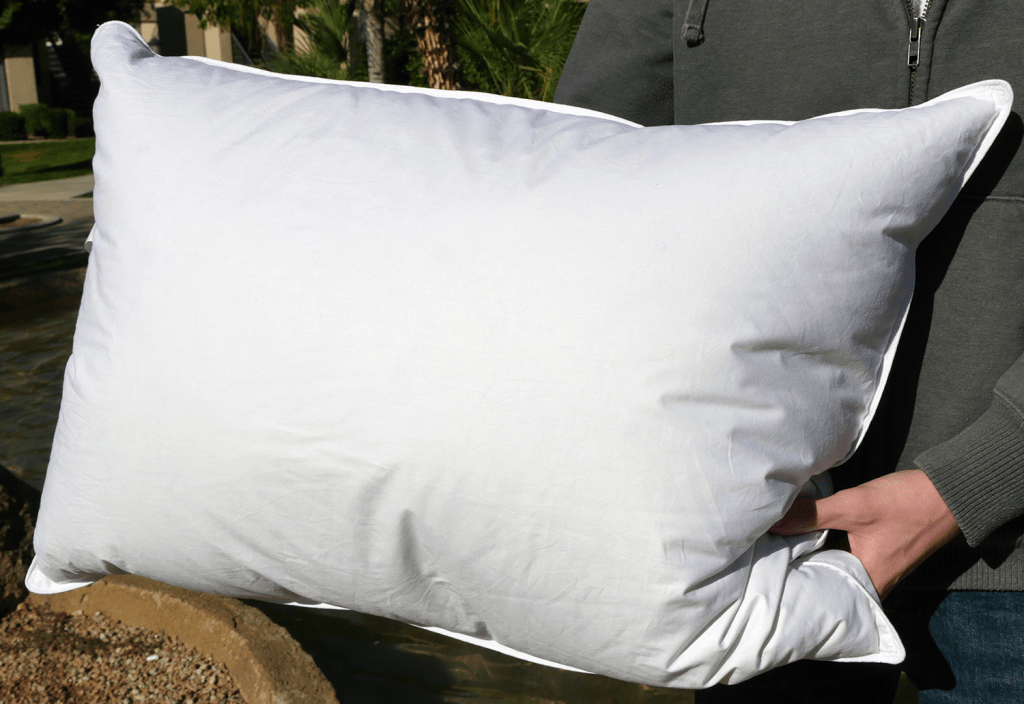 eLuxurySupply goose down pillow - Jumbo size