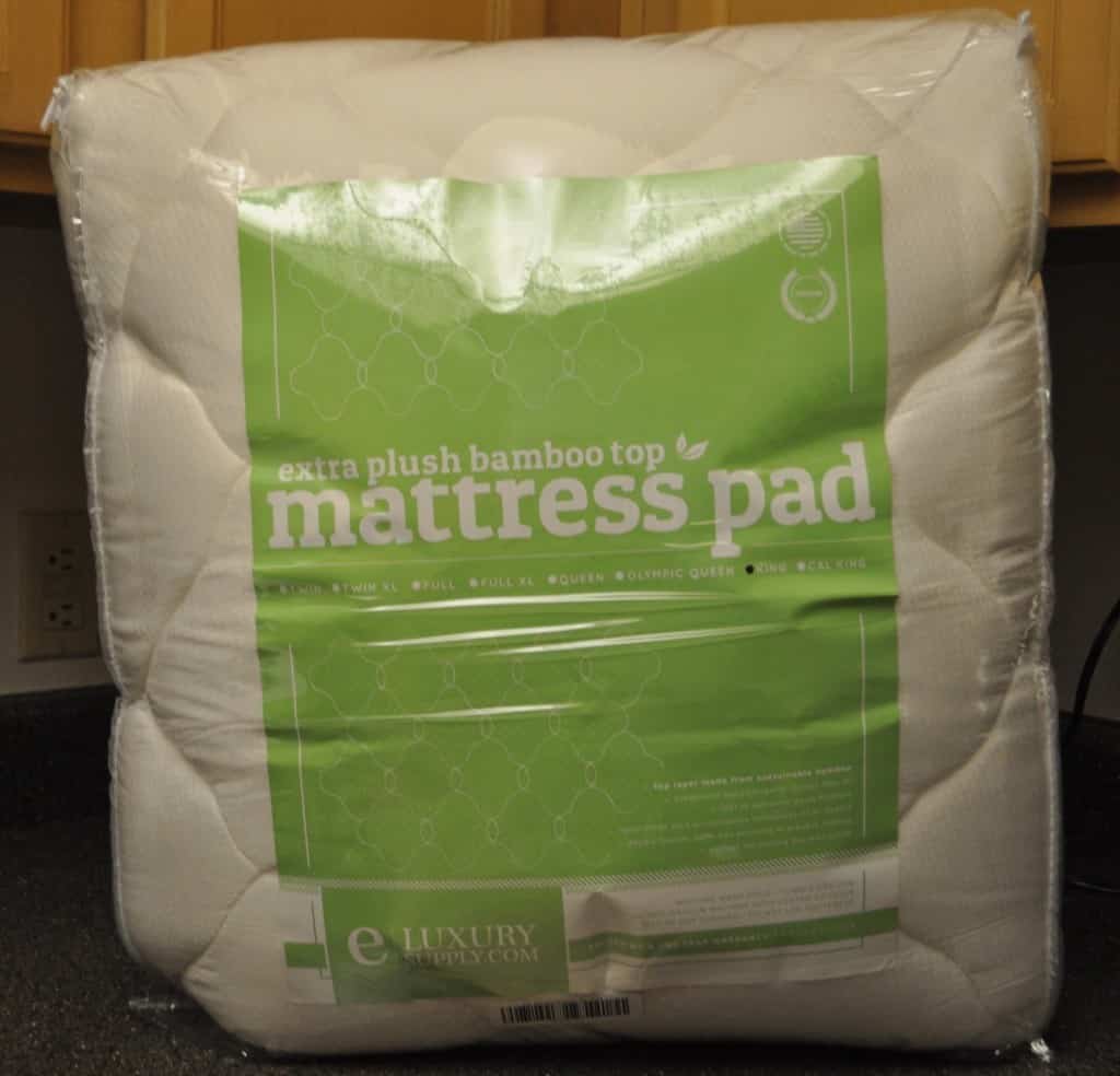 eLuxurySupply bamboo mattress pad