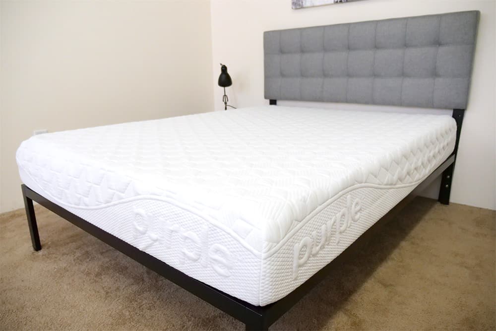 free sheets with purple mattress