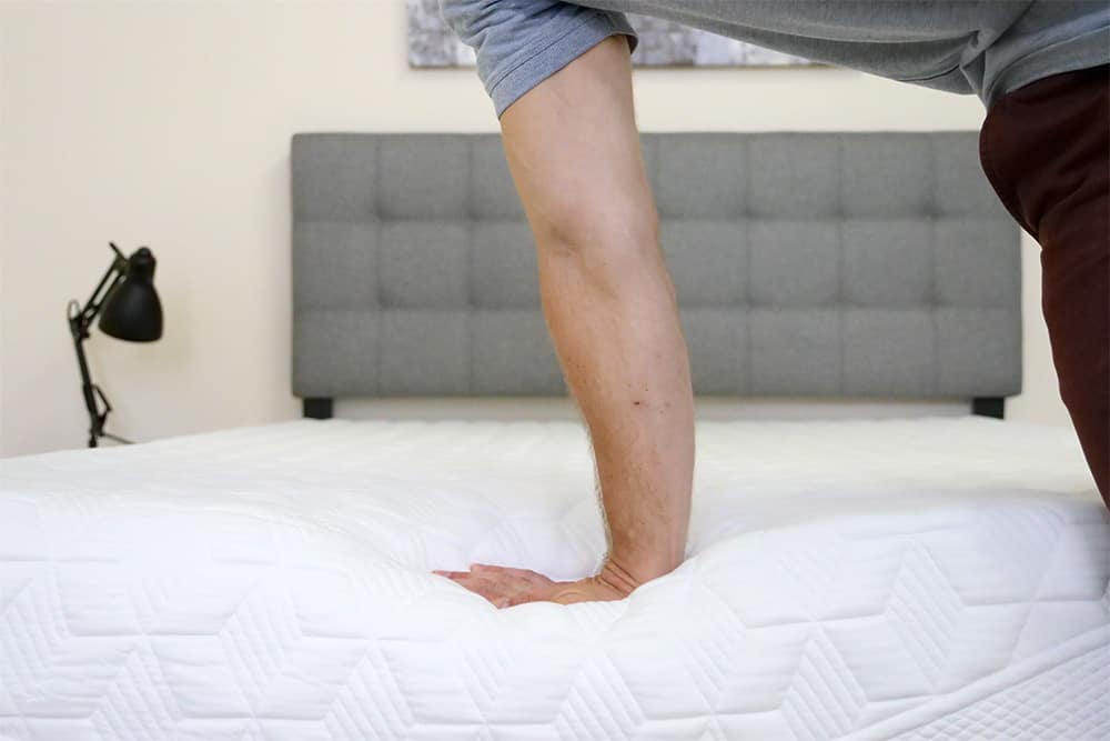 Purple Mattress Hand Press
