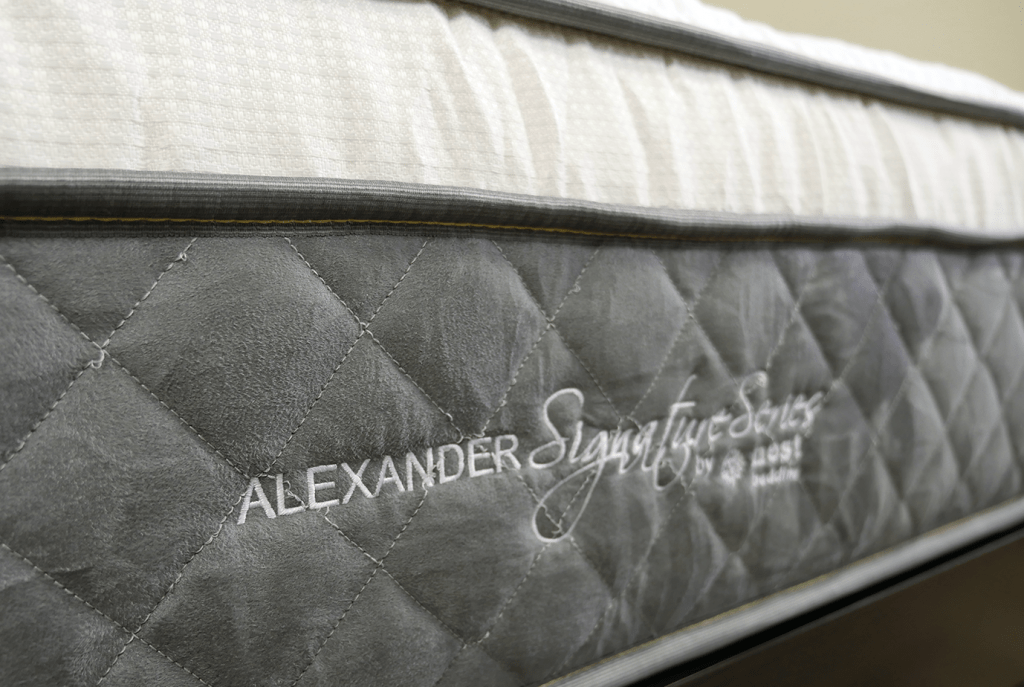 Close up shot of the Nest Alexander side panel
