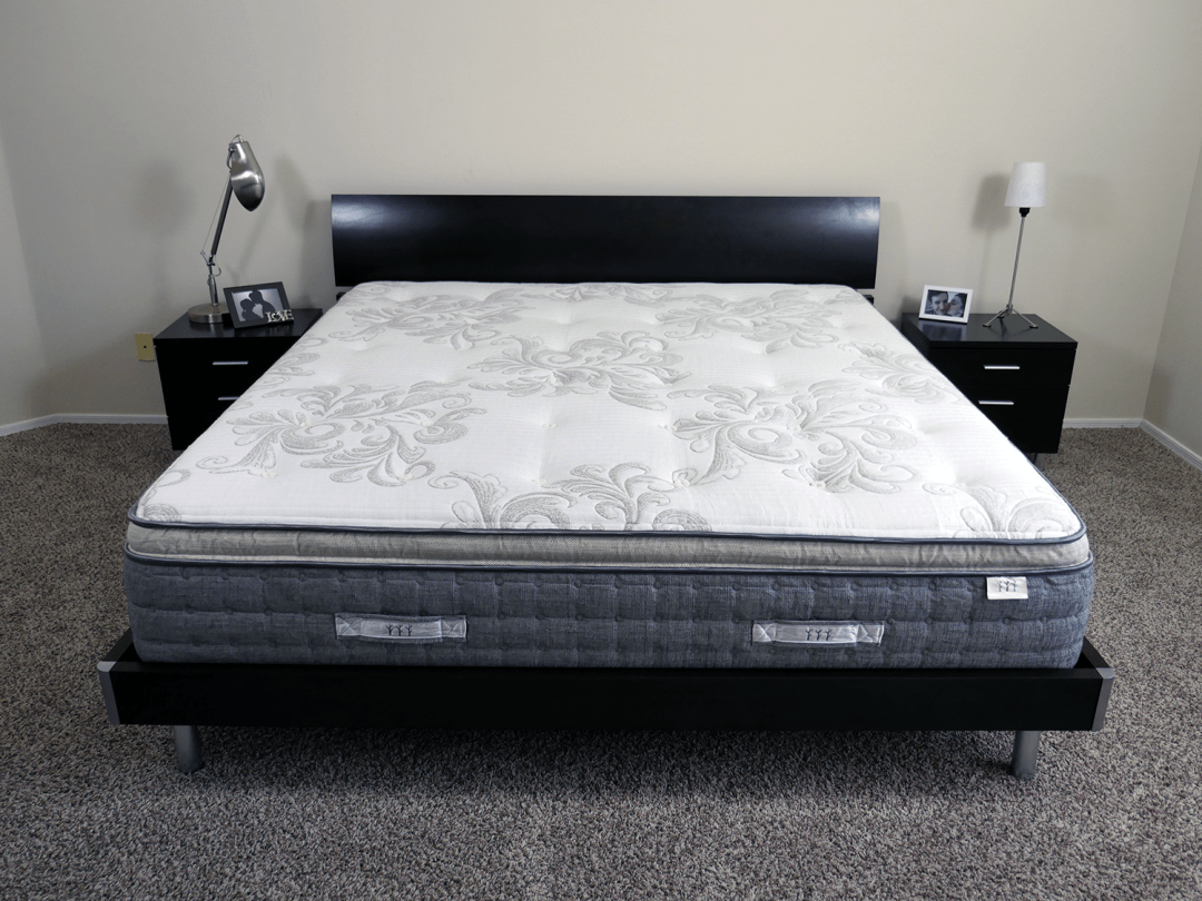 brentwood home palmetto euro pillow top king mattress