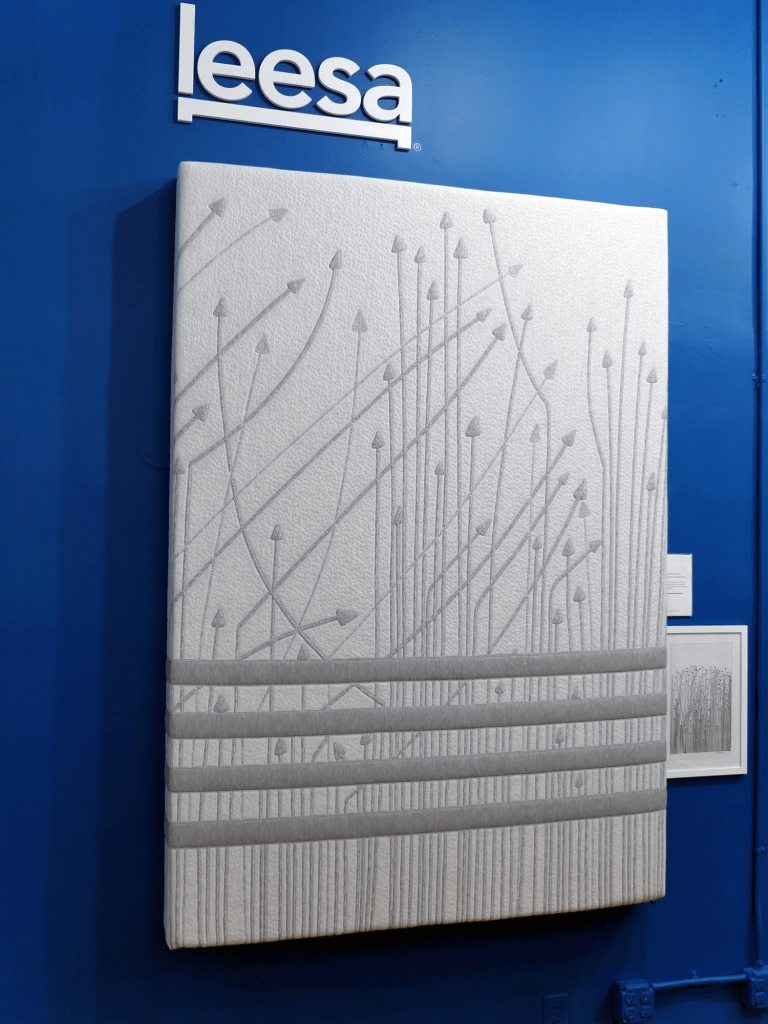 Leesa's limited edition ArtLifting mattress