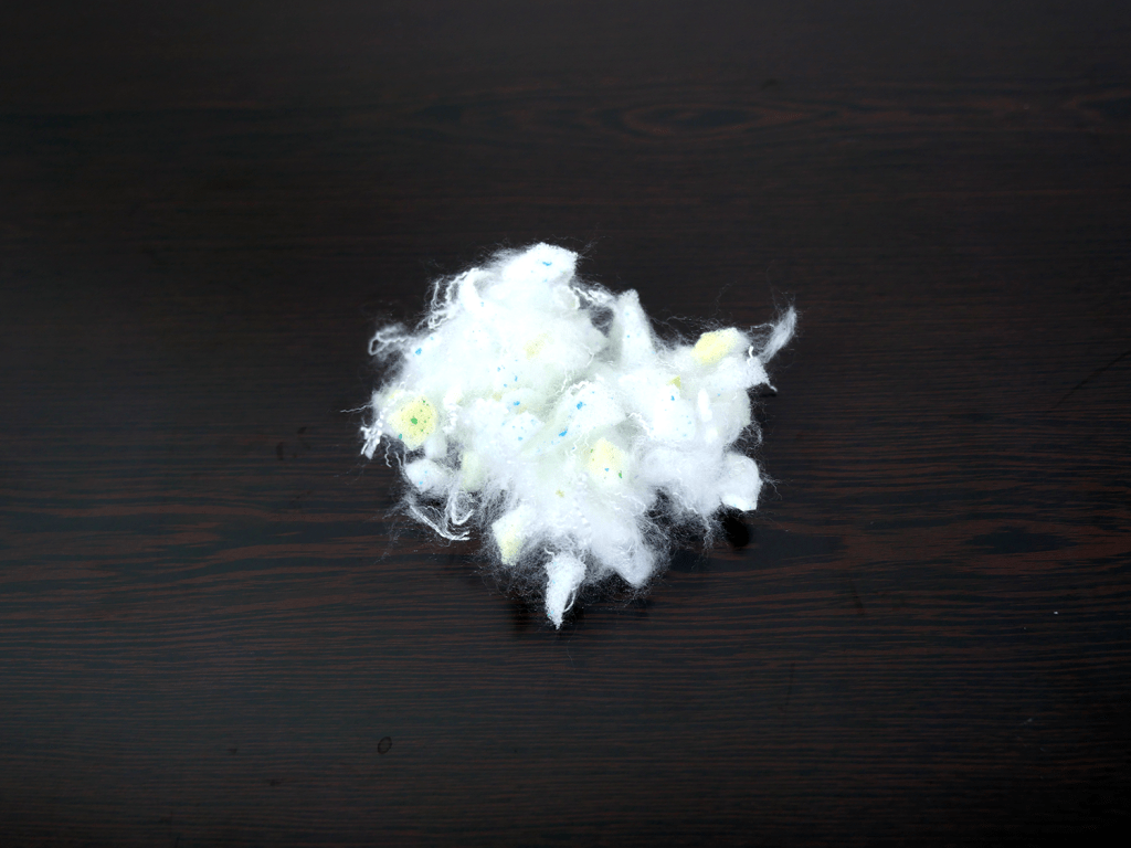 Noodled memory foam fill in the Nest Easy Breather memory foam pillow