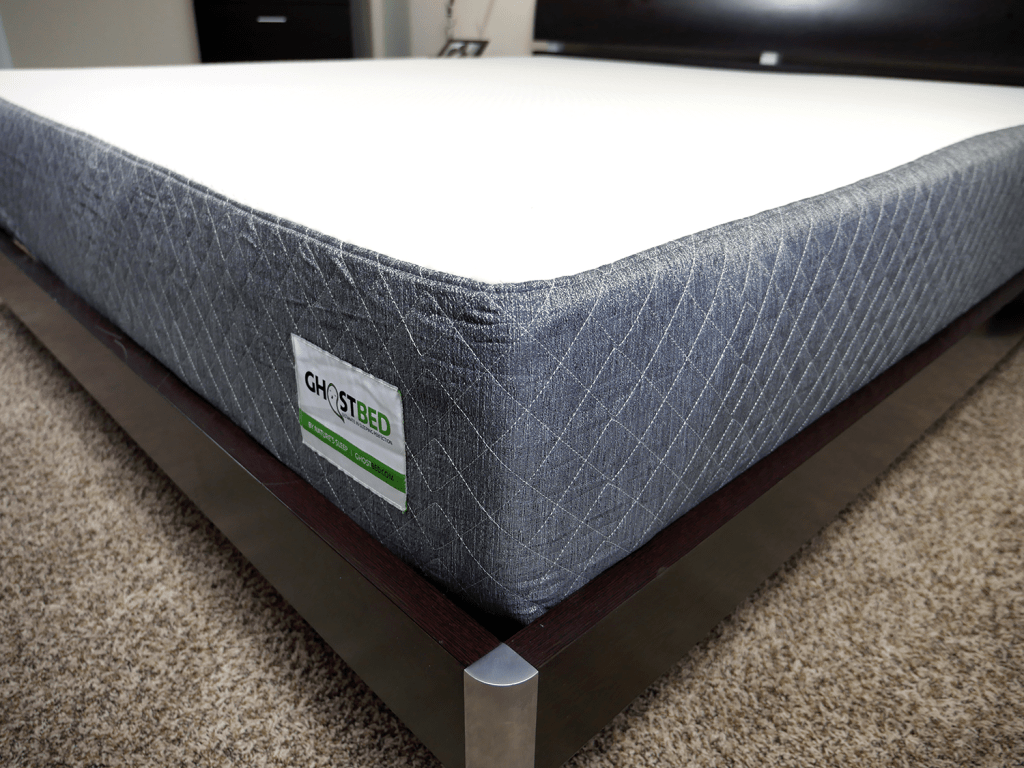 Close up shot of the GhostBed mattress cover
