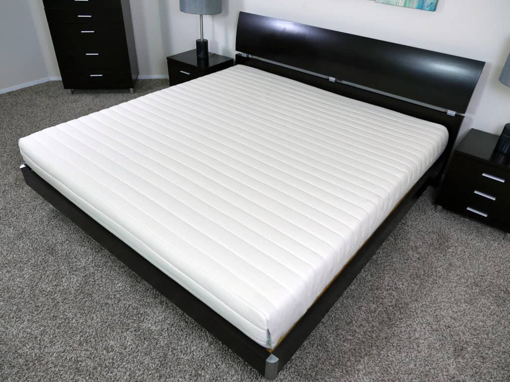 Angled View of the SleepOnLatex mattress
