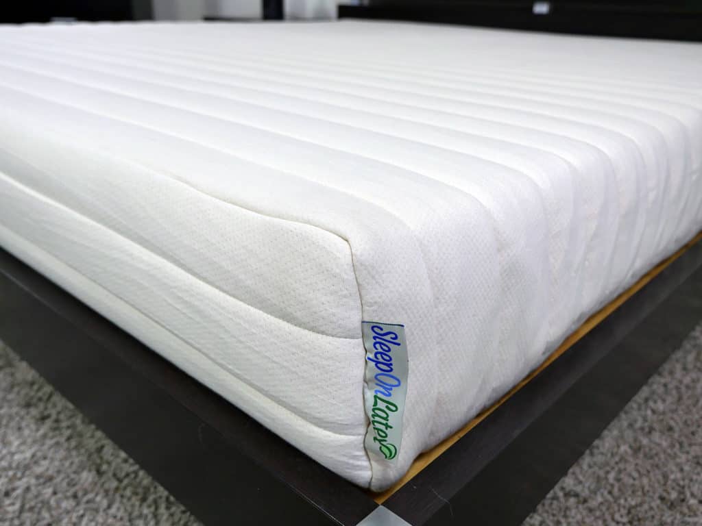 sleep on a laytex mattress