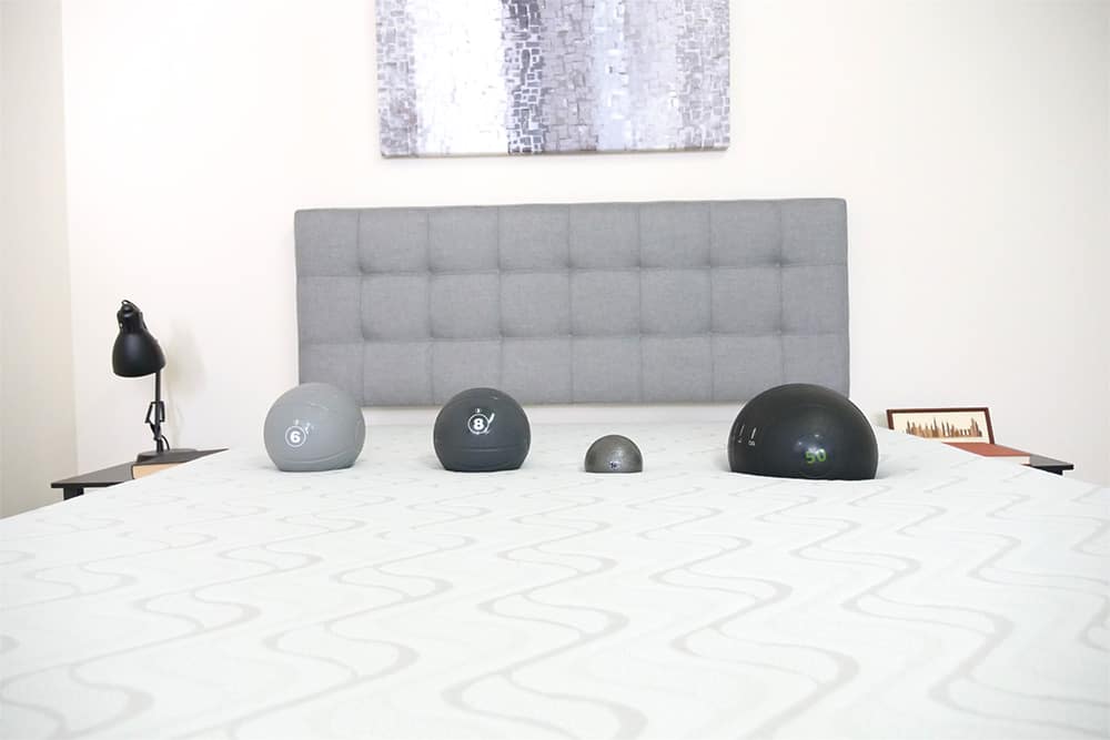 Nest - Love & Sleep Mattress Sinkage Test