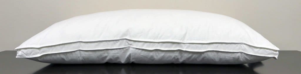 Flat shot of the eLuxurySupply Revoloft Pillow 