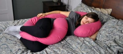 snoogle pillow review legs