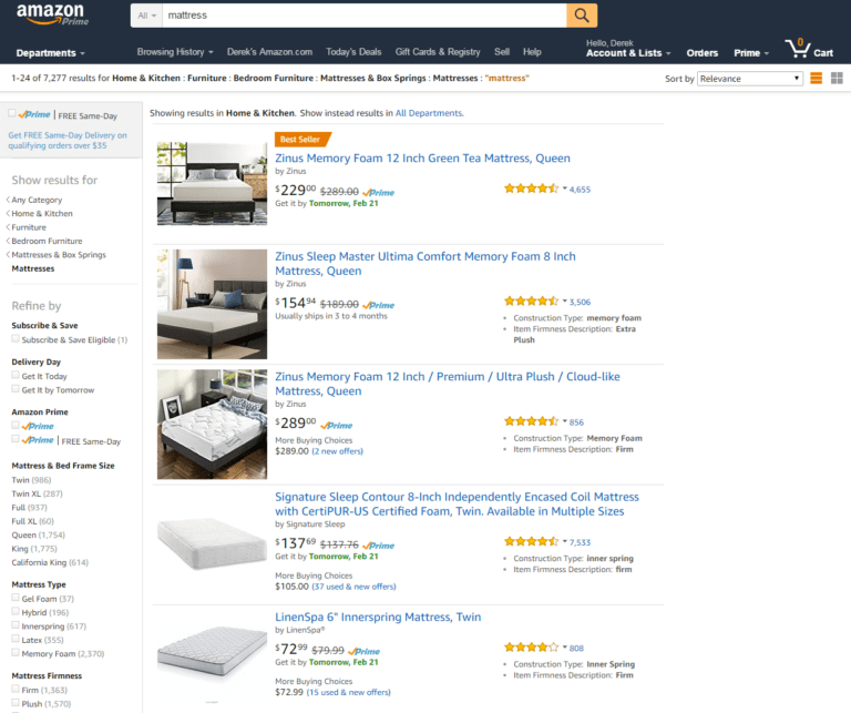 Best Place to Buy A Mattress (2024) Online or Instore?