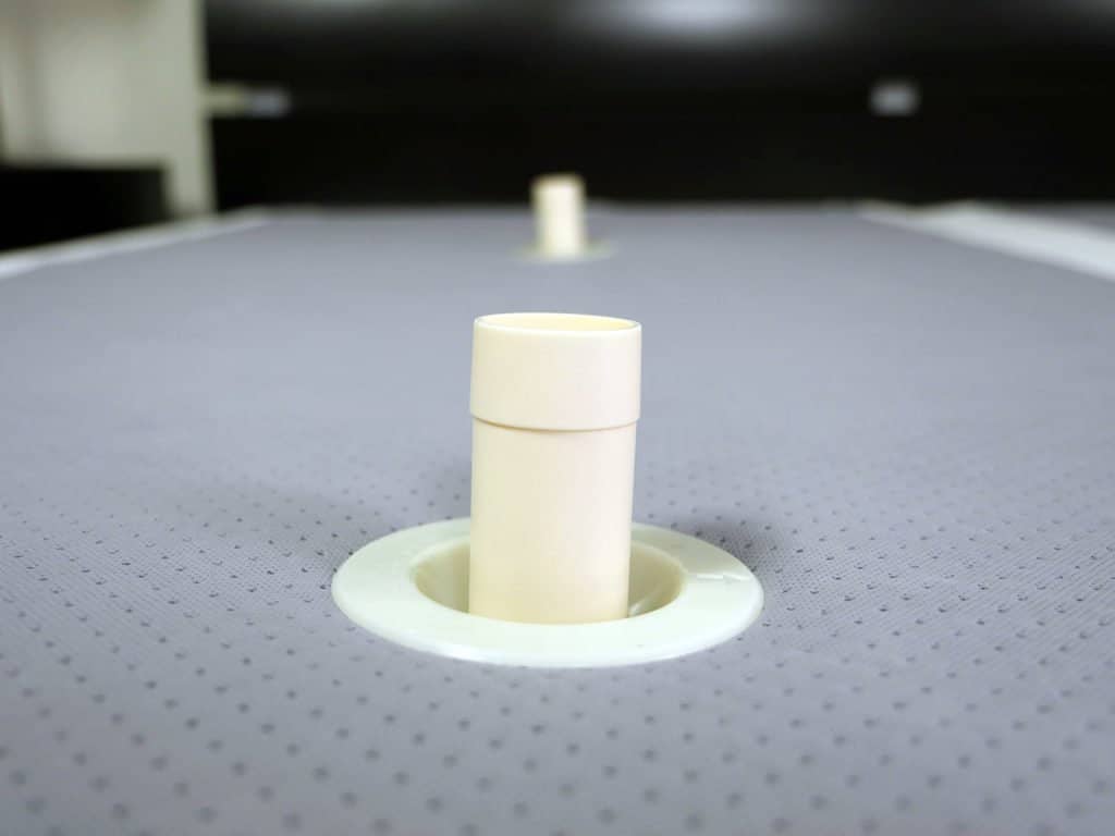 Winkbeds coolControl mattress base pipes