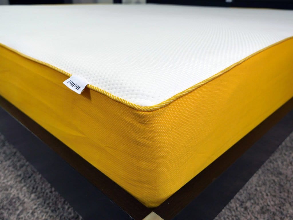 Close up shot of the Eve mattress cover