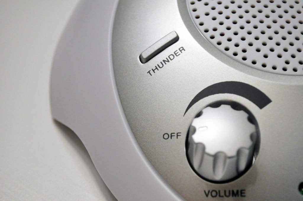 Homedics sound spa detail shot