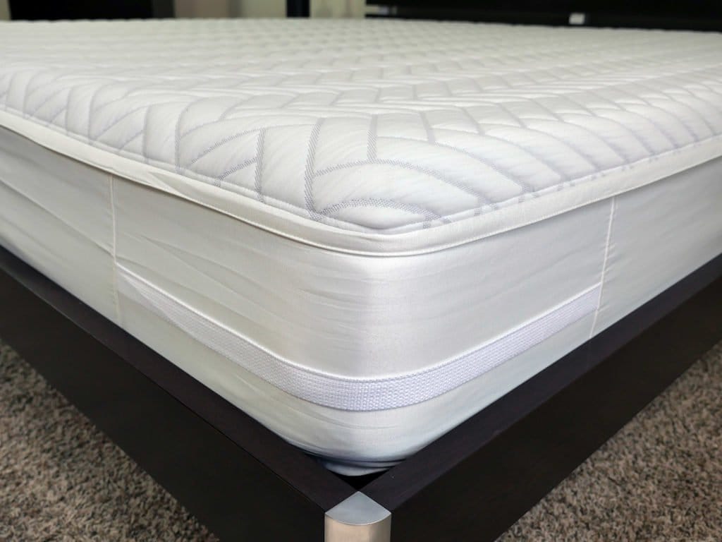 Close up shot of the Wright mattress cover
