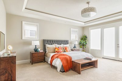 bold colors bedroom design