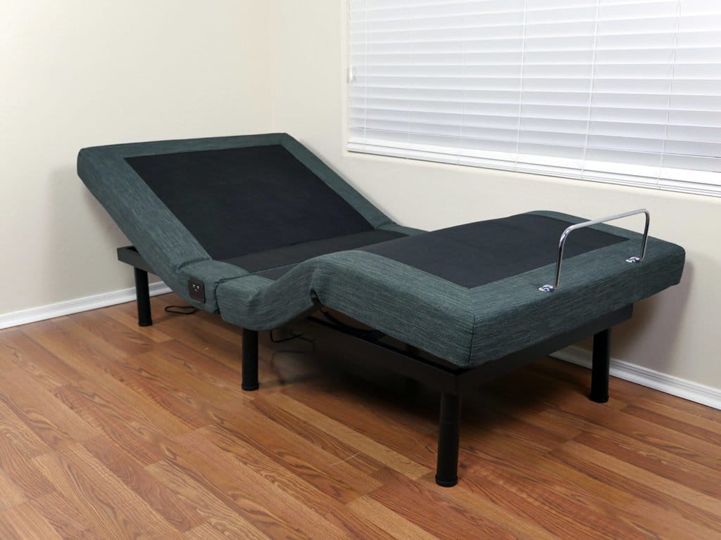 Classic Brands Adjustable Bed in the lounge position