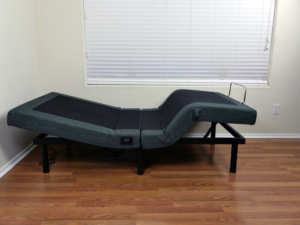 Classic Brands Adjustable Comfort Bed Base with Massage and USB Port, Queen  