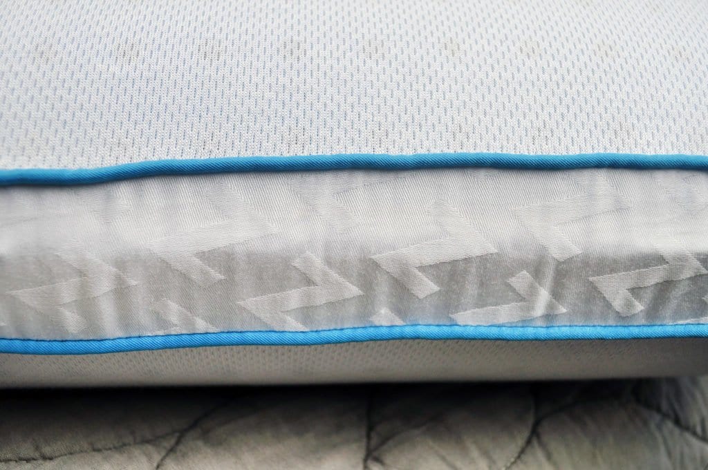 Malouf CarbonCool Pillow- cover details 