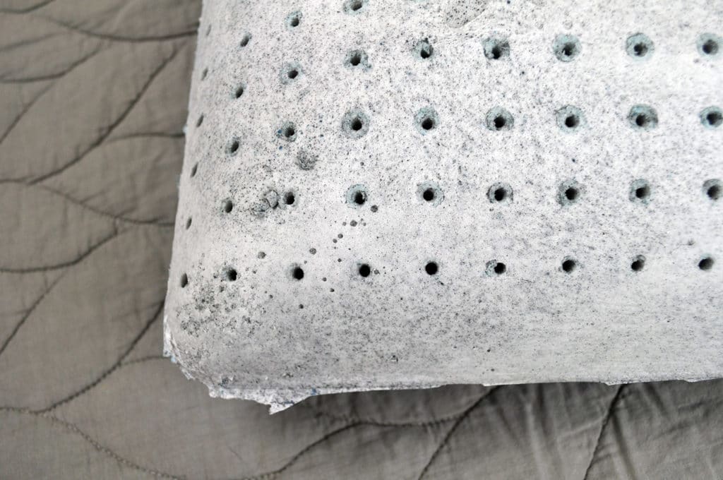 malouf carbon cool pillow gel memory foam