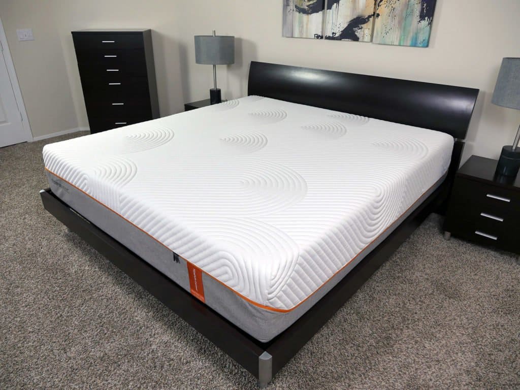 Tempurpedic Rhapsody mattress in bedroom