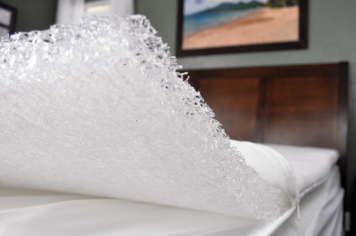 columbia ice fiber mattress topper reviews