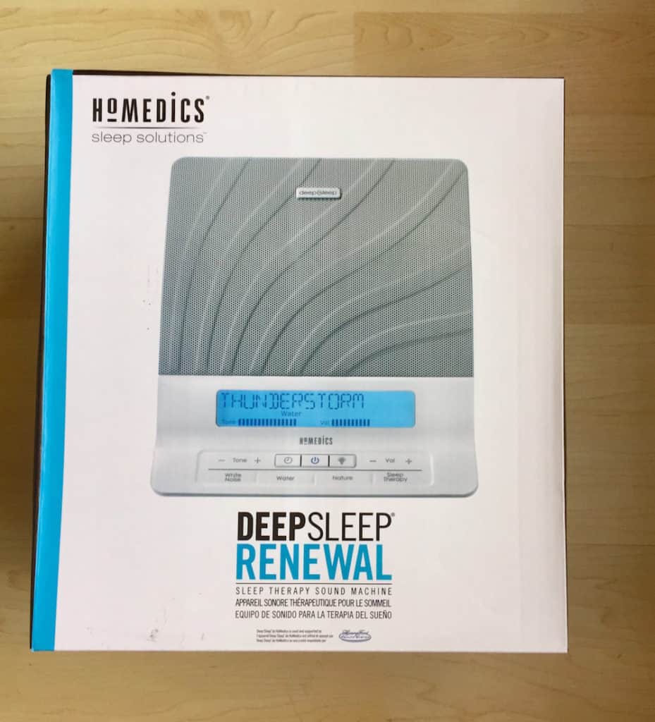 Homedics Deep Sleep Renewal In Box