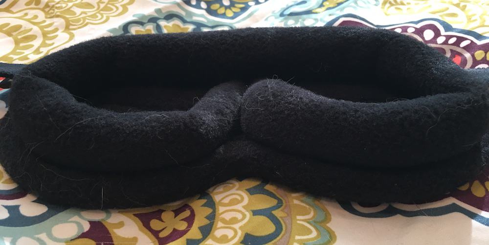 Infinity Fleece Sleep Mask Cat Hair