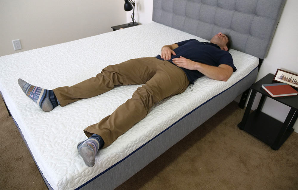 Novosbed Mattress Laying