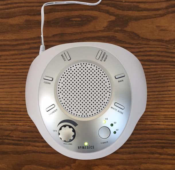 Homedics Sound Spa Portable Sound Machine Review | Sleepopolis