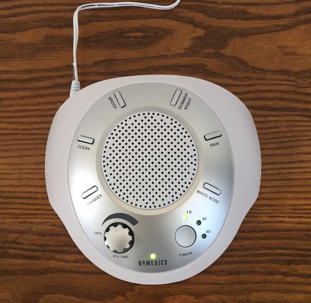 Homedics SoundSpa Top View