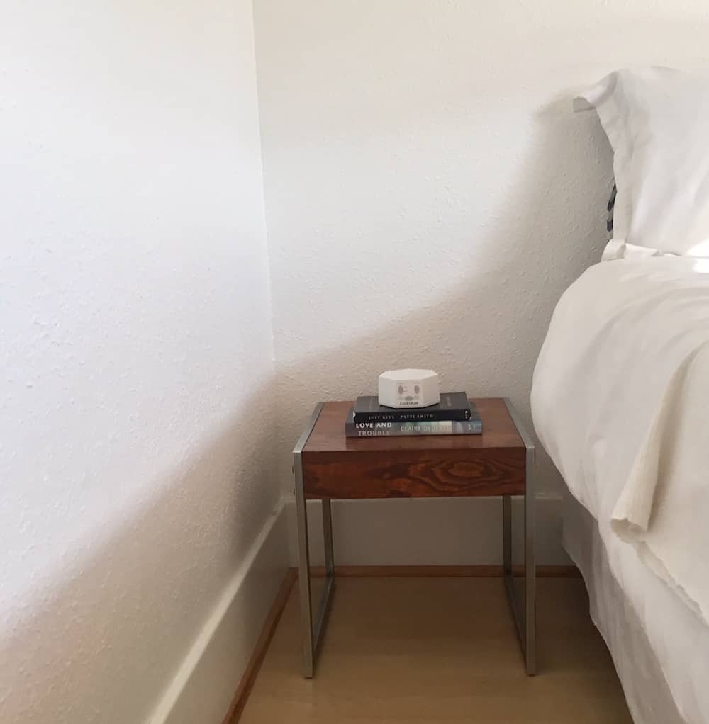 Lectrofan White Noise Machine Side Table