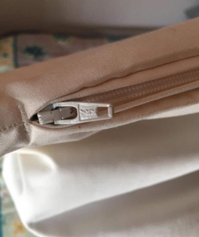 Magnolia Organics Buckwheat Pillow Zipper