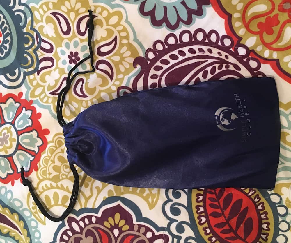 Simple Health Sleeping Eye Mask Carrying Case