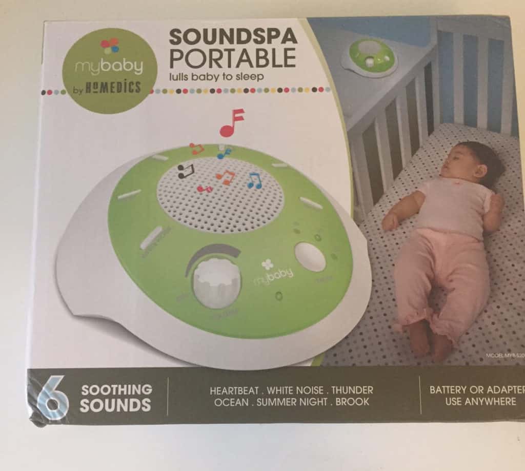 Homedics sound hot sale spa baby