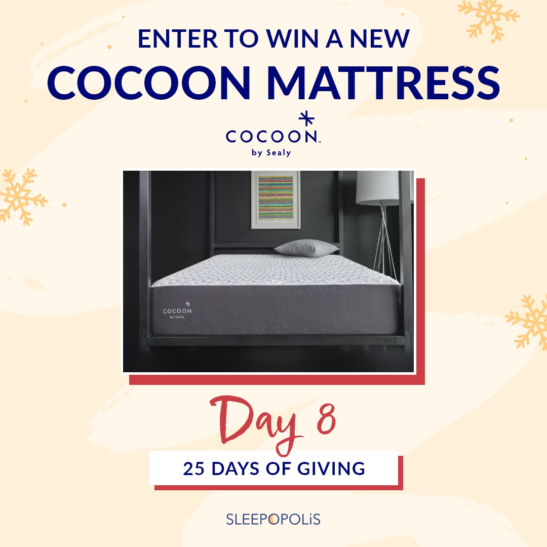 25 Days of Giving 2021 Cocoon Chill Mattress Giveaway! Sleepopolis