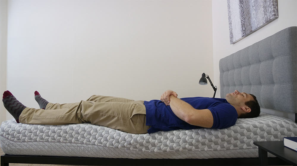 Layla Firm Edge Support Laying