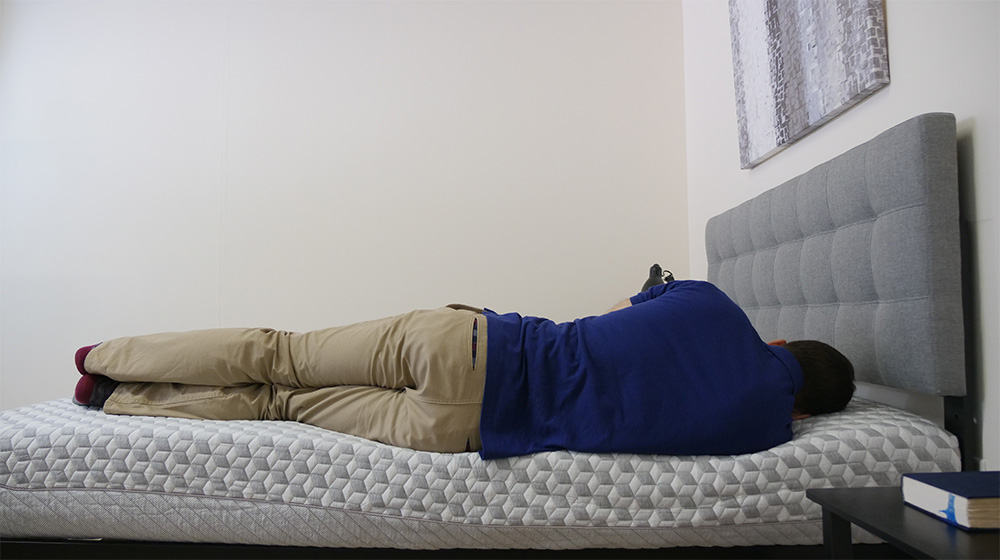 Layla Firm Edge Support Side Laying